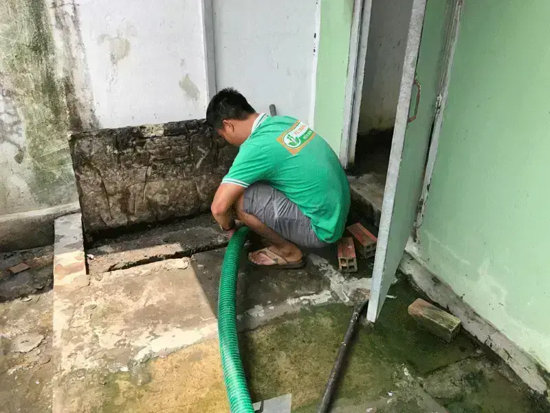 Hút bể mỡ chất thải