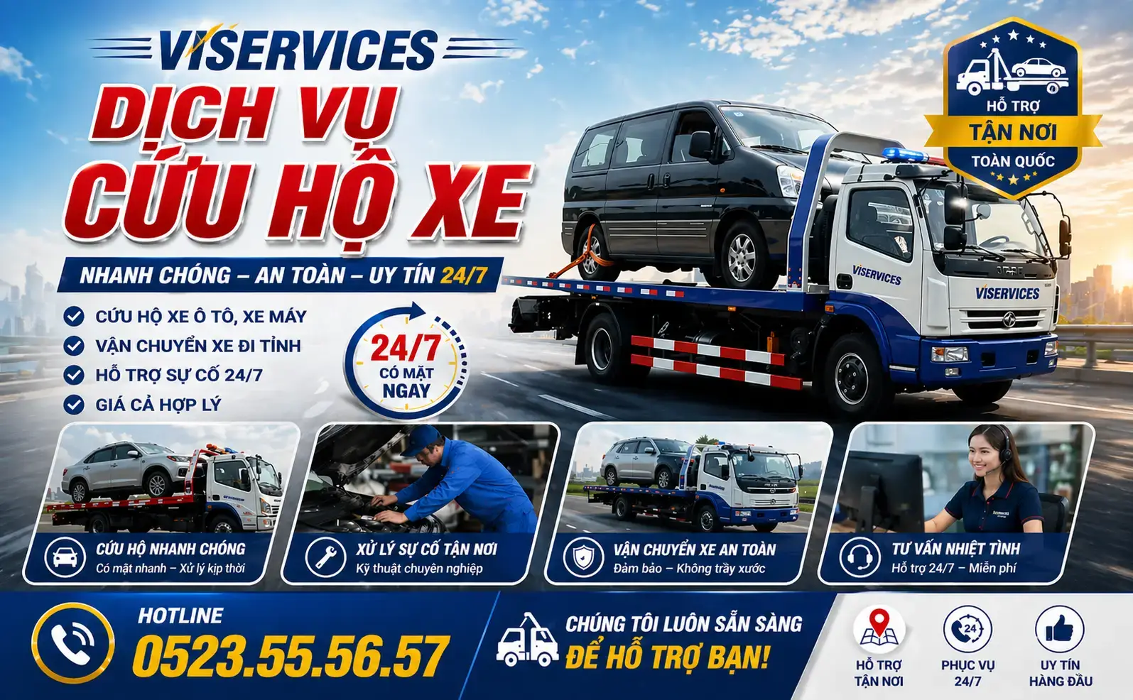 Dịch Vụ Vá Xe Lưu Động – Nhanh Chóng, Uy Tín, Giá Rẻ 24/7