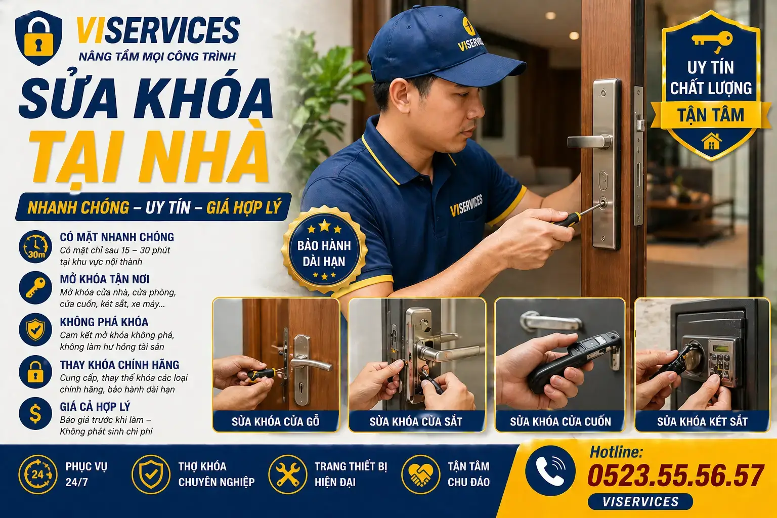 Sửa khóa tại nhà ở