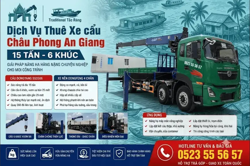 Dịch Vụ Cho Thêu Cẩu Tự Hành Cẩu Kato Châu Phong An Giang
